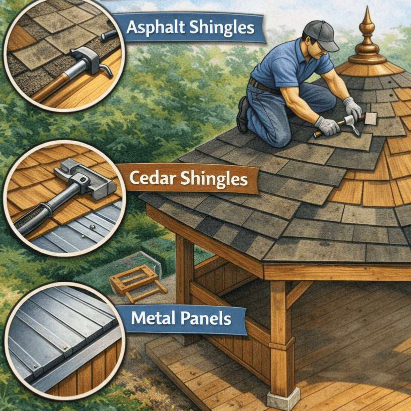 How to Raise the Height of a Gazebo: 4 Safe Methods + Extension Kit ...
