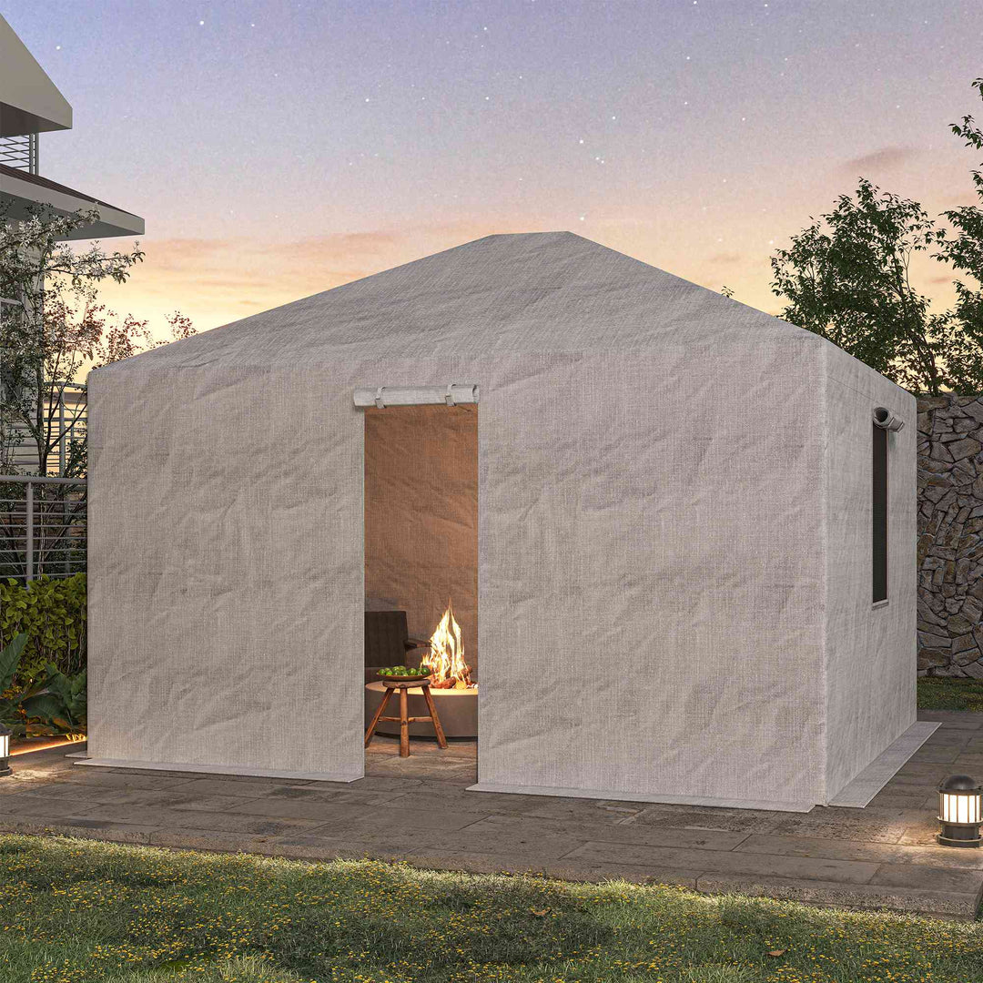 10'x12' Winterabdeckung für Hardtop-Gartenpavillon