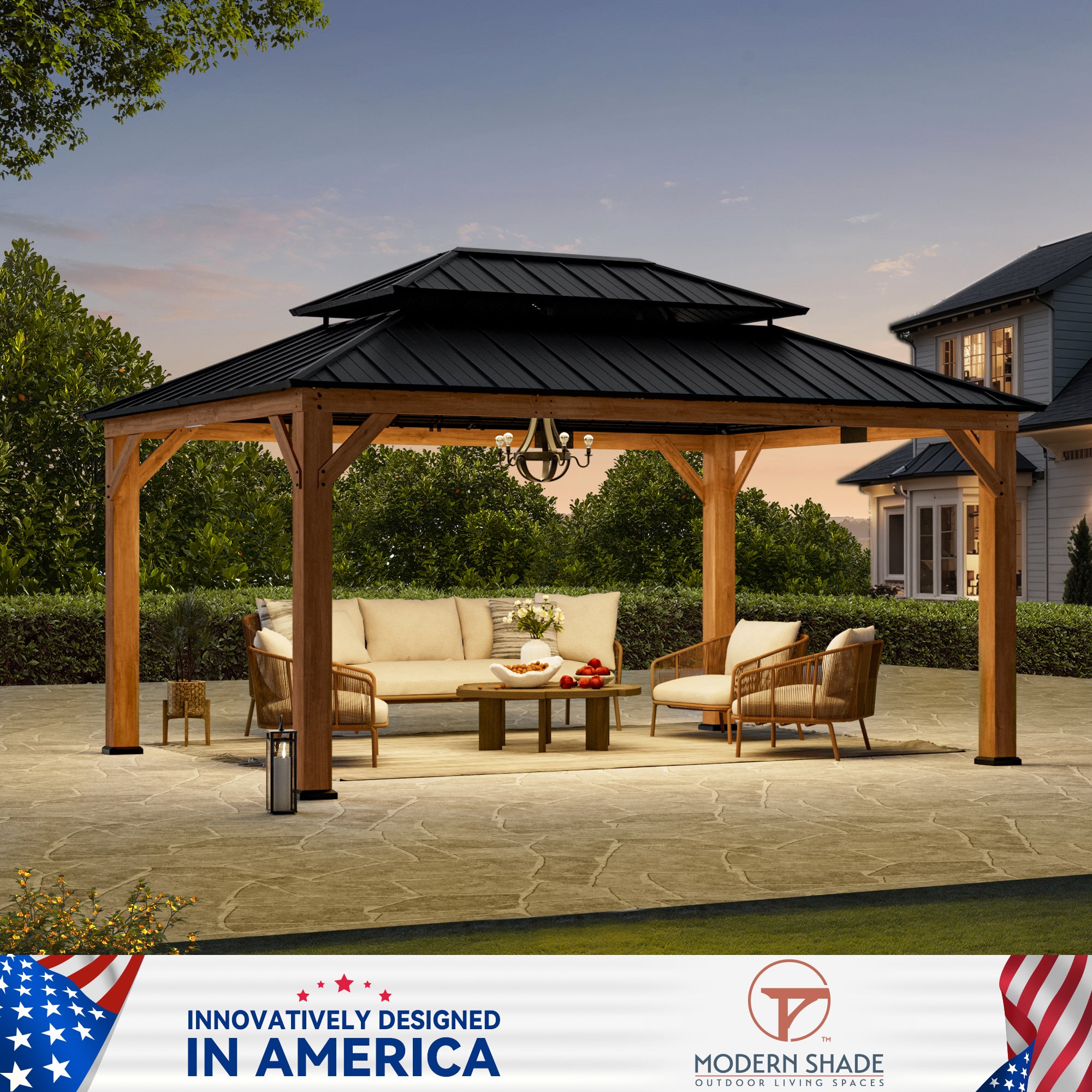 garden-v12 Amazon.com : 12 Ft. W X 10 Ft. D Aluminum Patio Hardtop