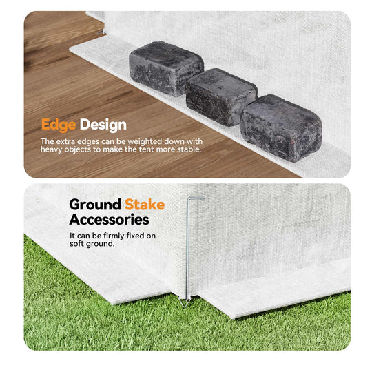 10x12 Winter Cover for Hardtop Gazebo