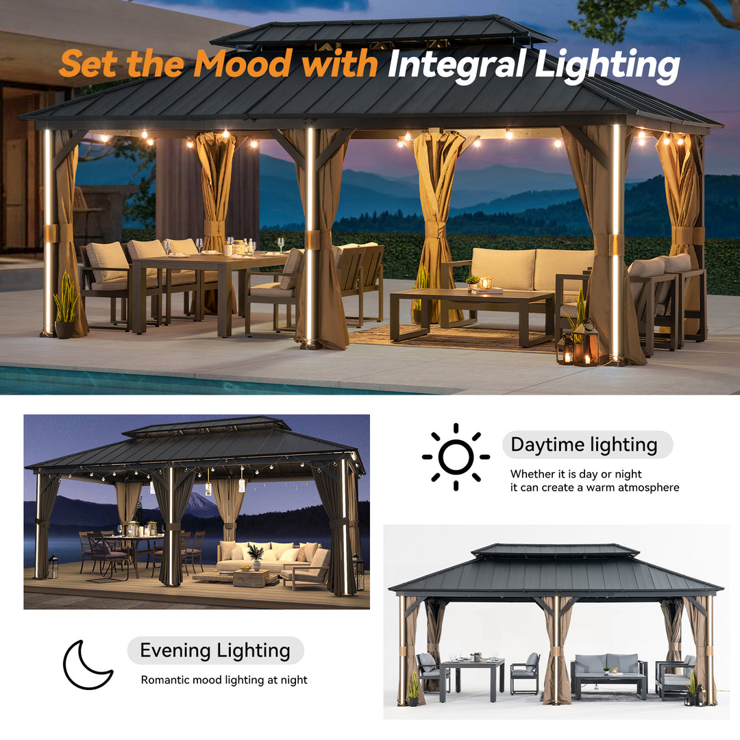 12x20-Hardtop-Gazebo-product-detail-set-the-mood-with-integral-lighting