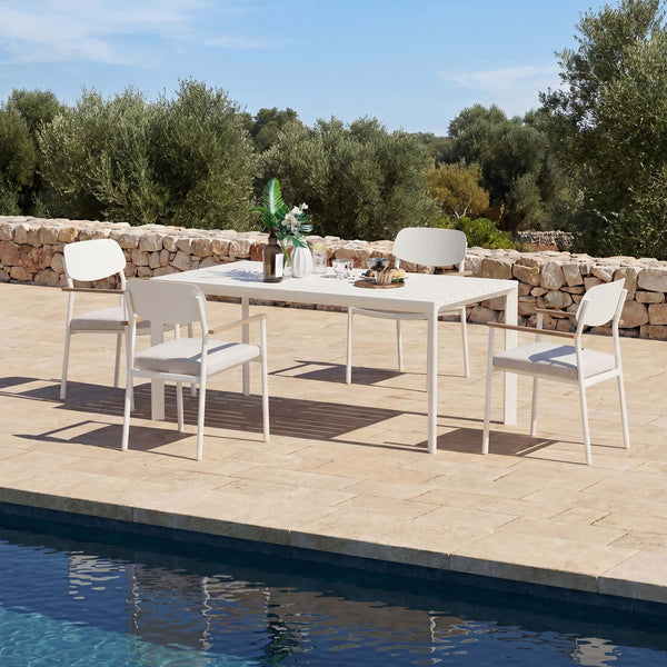 5-Piece Aluminum Outdoor Dining Set