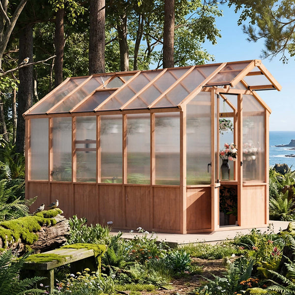 ジェーンレイ ベジタブルボウル EXCELLEN 2025/05 ミントクラス 6.5'x12' EverBloom Cedar Wood Greenhouse – Modern Shade