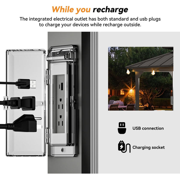 6x8 Aluminum Grill Hardtop Gazebo