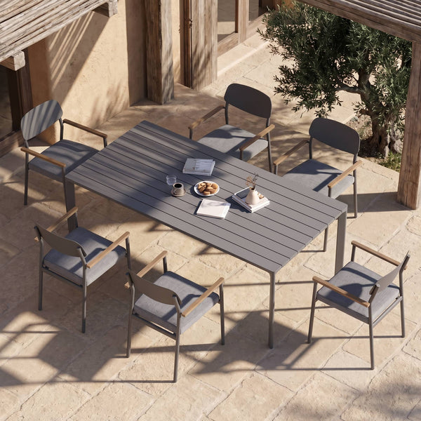 7-Piece Aluminum Outdoor Dining Set