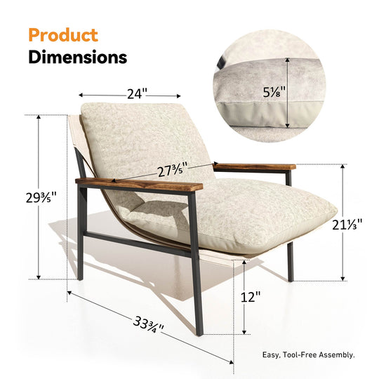 cloud-lounge-chair-overall-dimension