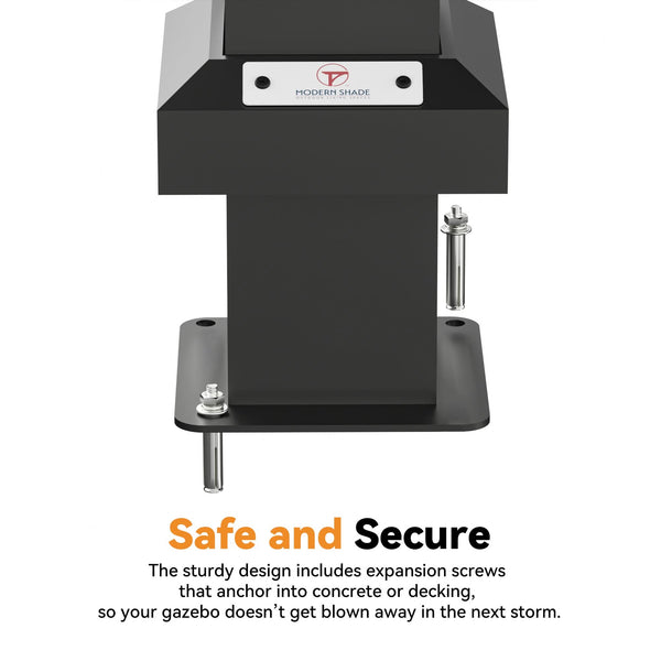 12x16 The Horizon Metal Hardtop Gazebo