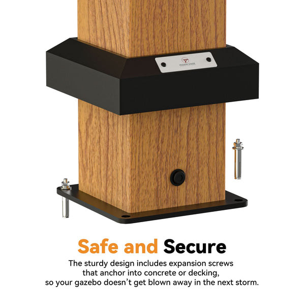 12x24 The Horizon Metal Hardtop Gazebo