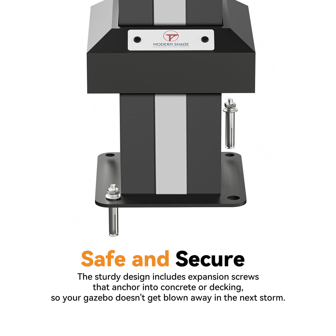 10x12 Four Seasons Aluminum Hardtop Gazebo