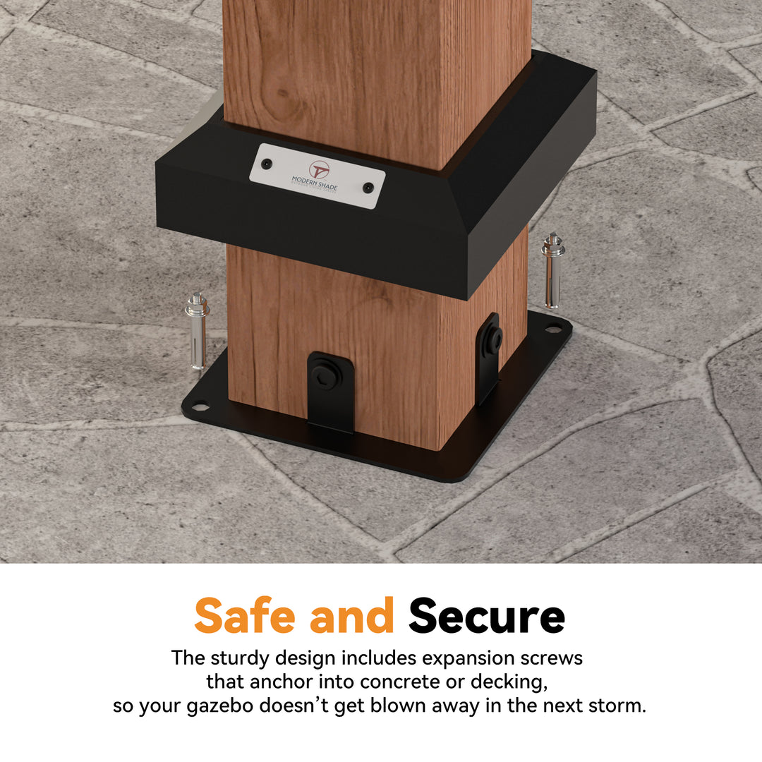 12x24 Tranquil Grove Cedar Hardtop Gazebo