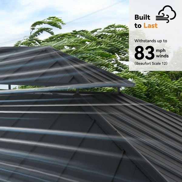 12x20 Four Seasons Aluminum Hardtop Gazebo