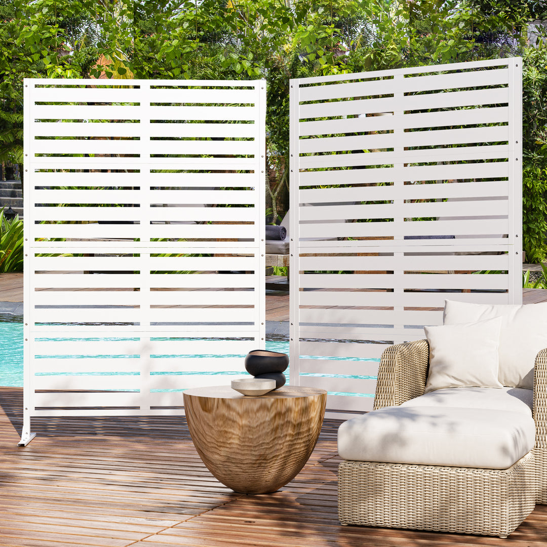 6x4 Metal Privacy Screens for Fence